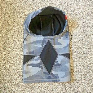 686 Tactical Camo Neck Gaiter with Fleece Lined Hood Adjustable Toggle Military